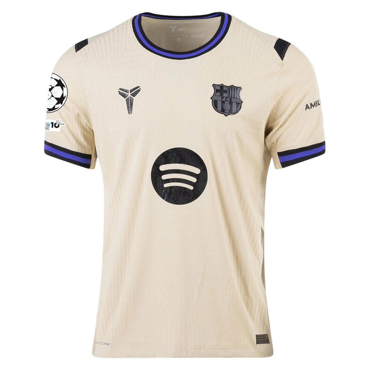 Barcelona 25/26 Men's Authentic Player Away UCL Jersey - [Slim Fit]