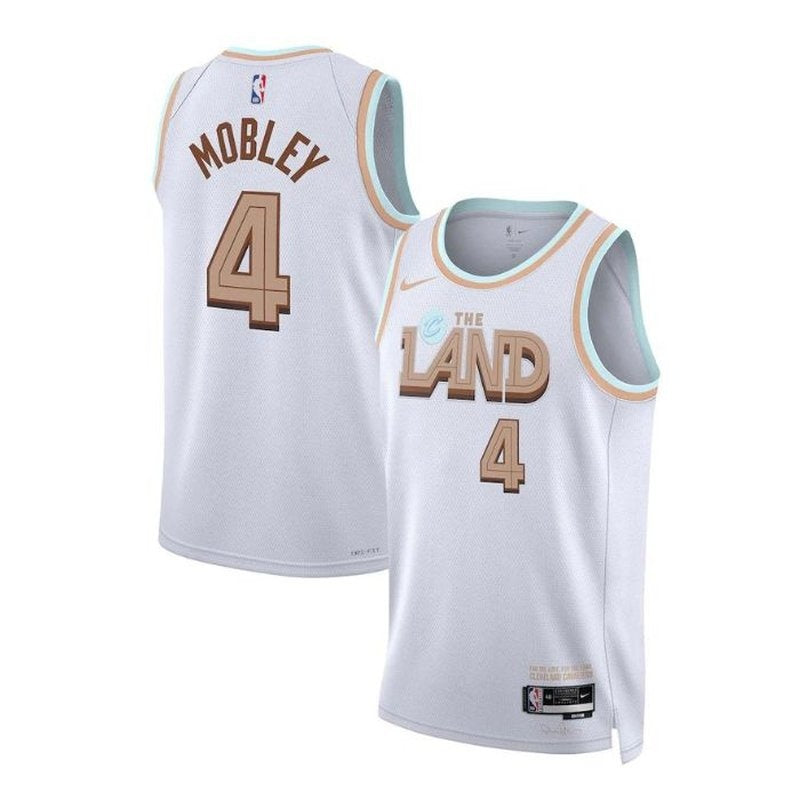 Evan Mobley Cleveland Cavaliers Unisex 22/23 NBA Jersey - City Edition - White