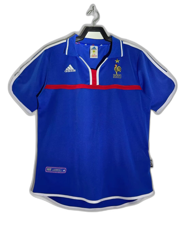 France 2000 I Home Jersey - Retro Version