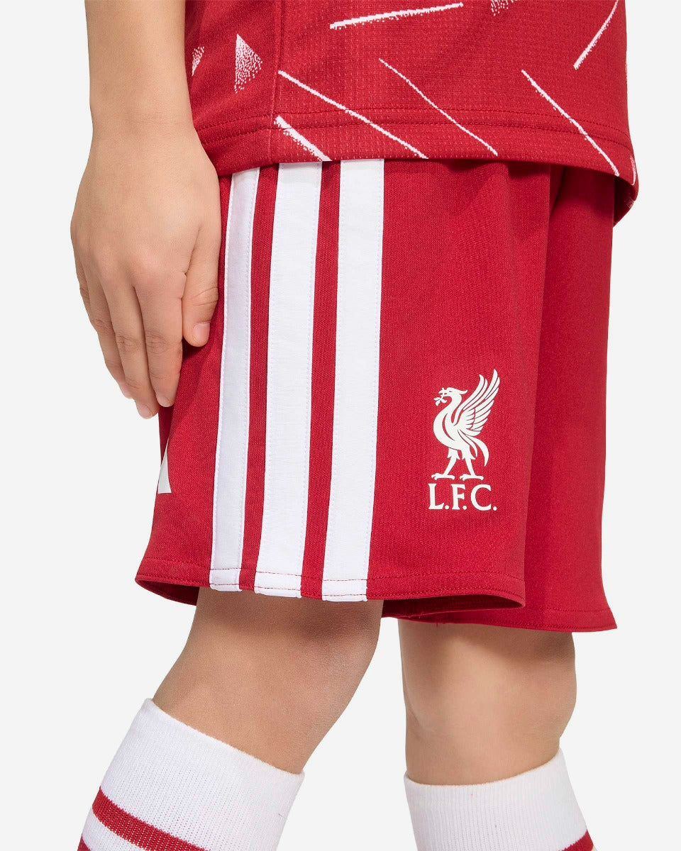 Liverpool Kit Kids 26/27 Home Jersey and Shorts