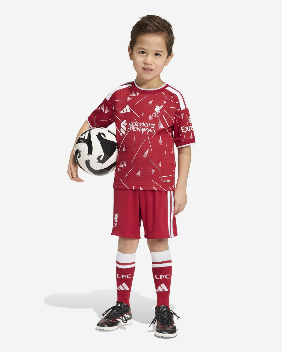 Liverpool Kit Kids 26/27 Home Jersey and Shorts