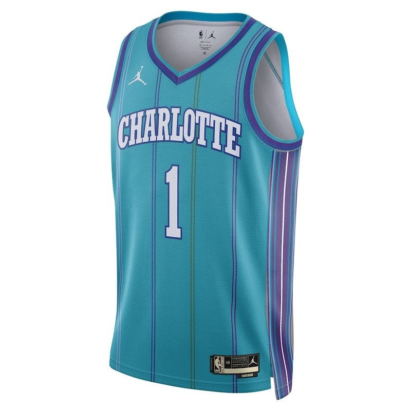 LaMelo Ball Charlotte Hornets Jordan Brand Unisex 23/24 NBA Jersey - Classic Edition - Teal