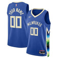 Milwaukee Bucks Unisex 2023 NBA Jersey - City Edition - Royal