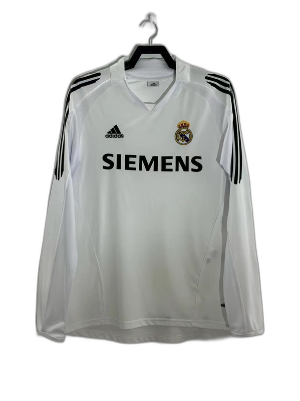 Real Madrid 05/06 I Home Jersey - Long Sleeve Retro Version