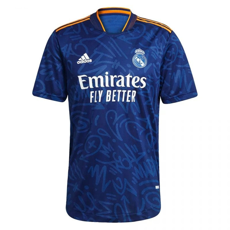 Real Madrid 21/22 II Away Jersey - Player Version [Slim Fit] - Slim Fit