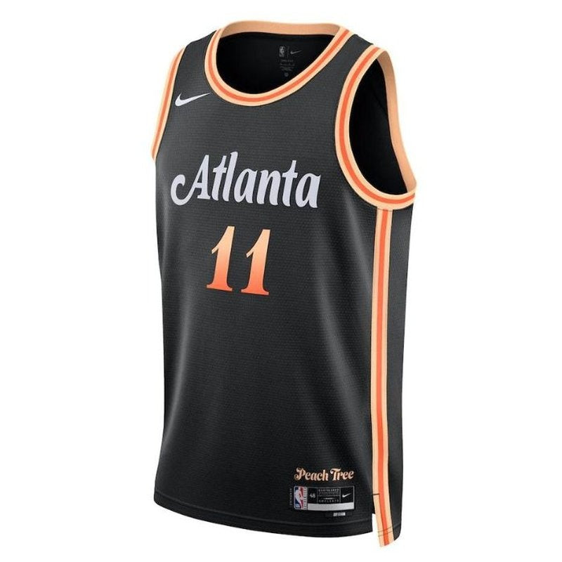 Trae Young Atlanta Hawks 22/23 Unisex NBA Jersey - City Edition - Black
